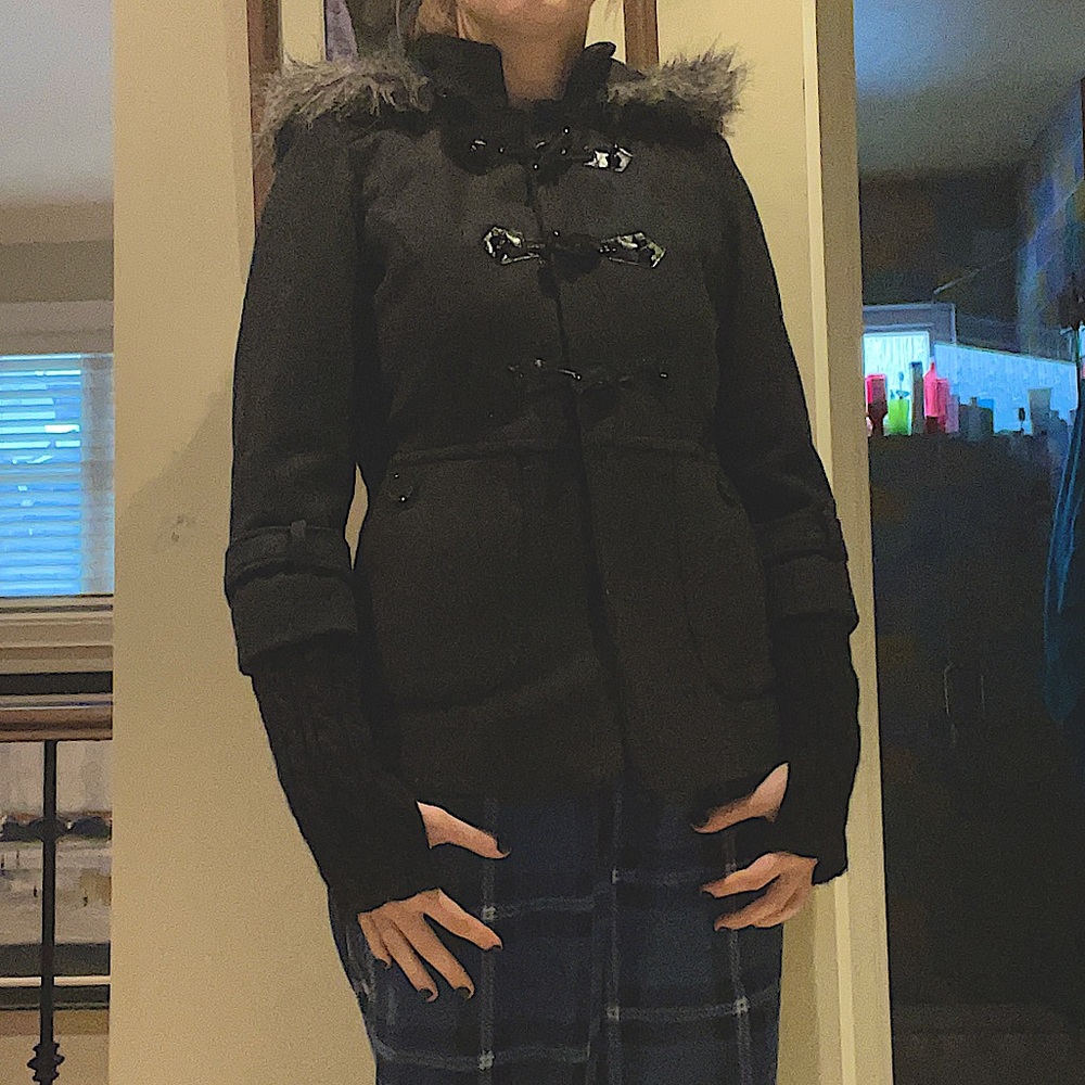 Black Zip-Up Jacket